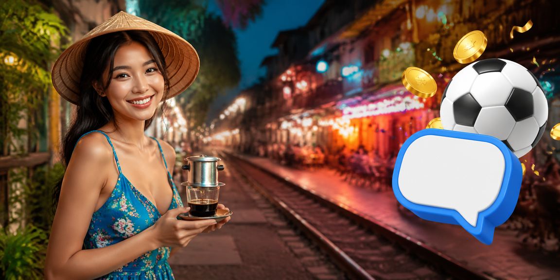 Người hâm mộ bóng đá tại Hà Nội theo dõi trận đấu và đặt cược qua điện thoại bên ly cà phê